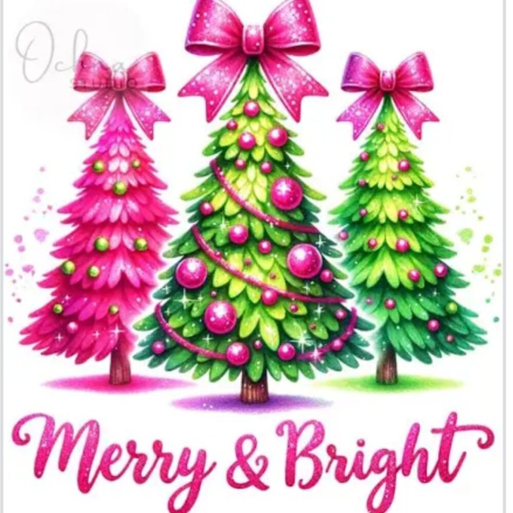 MERRY & BRIGHT! HAPPY HOLIDAYS!